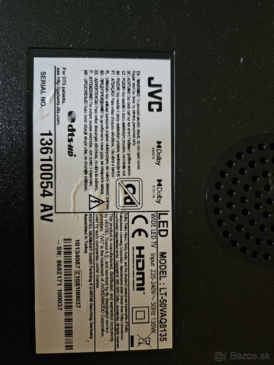 JVC LT-50VAQ8135 - 2