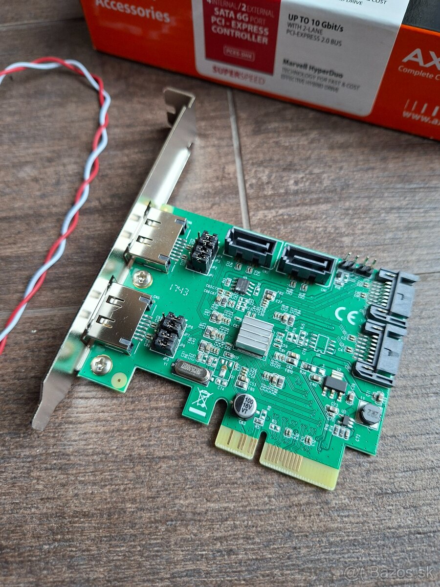 PCIe SATA radič / karta - 2