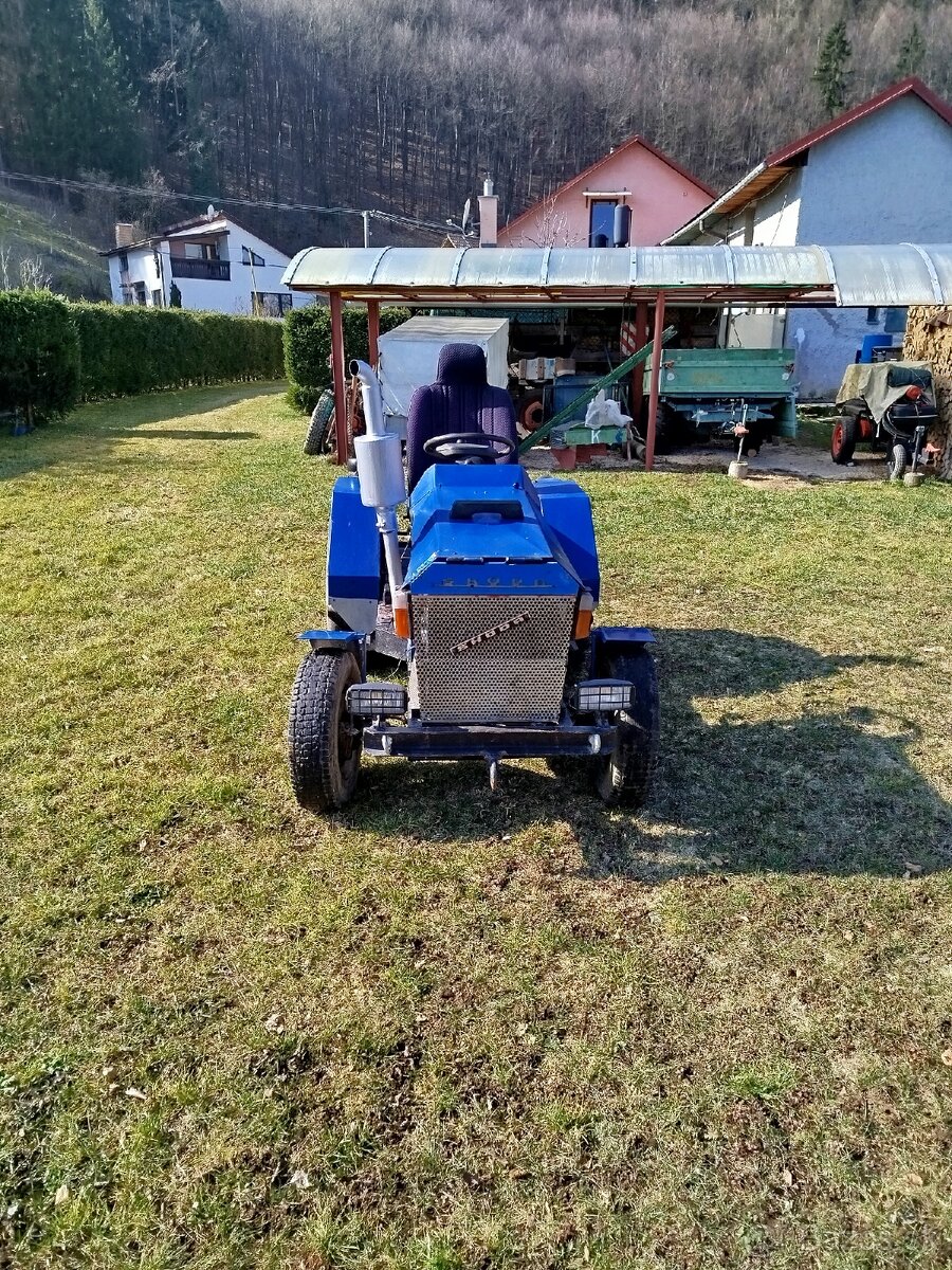 Malotraktor domácej výroby - 2