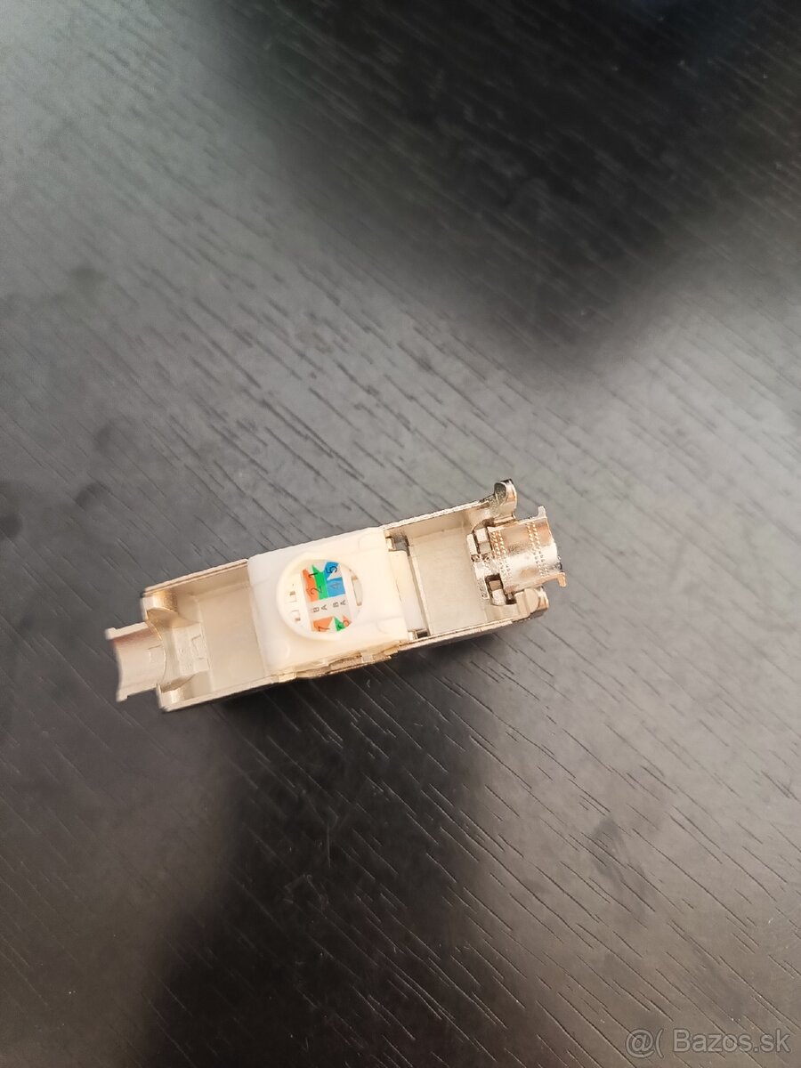 Keystone C6A FTP ZN H 4PPoE úzky typ IDC:toolless RoHS - 2
