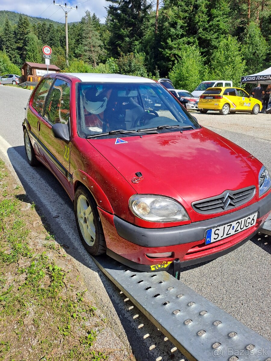 Rally Citroën Saxo 1,6 VTS 16v - 2
