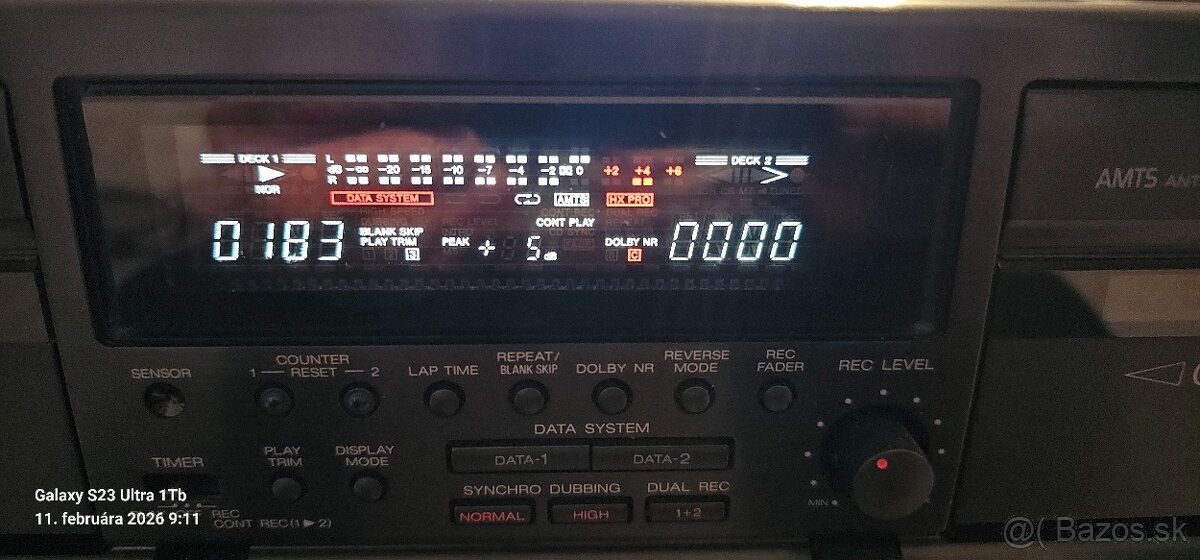 Predám dvodeck AIWA AD-WX929 - 2