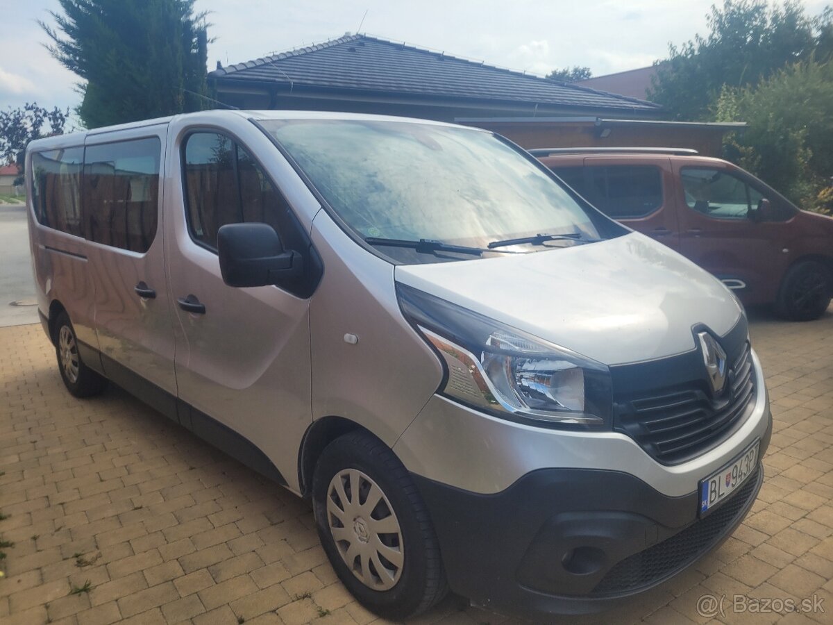 Predám Renault Trafic 1,6 diesel, 6/2017, 9 miestne - 2