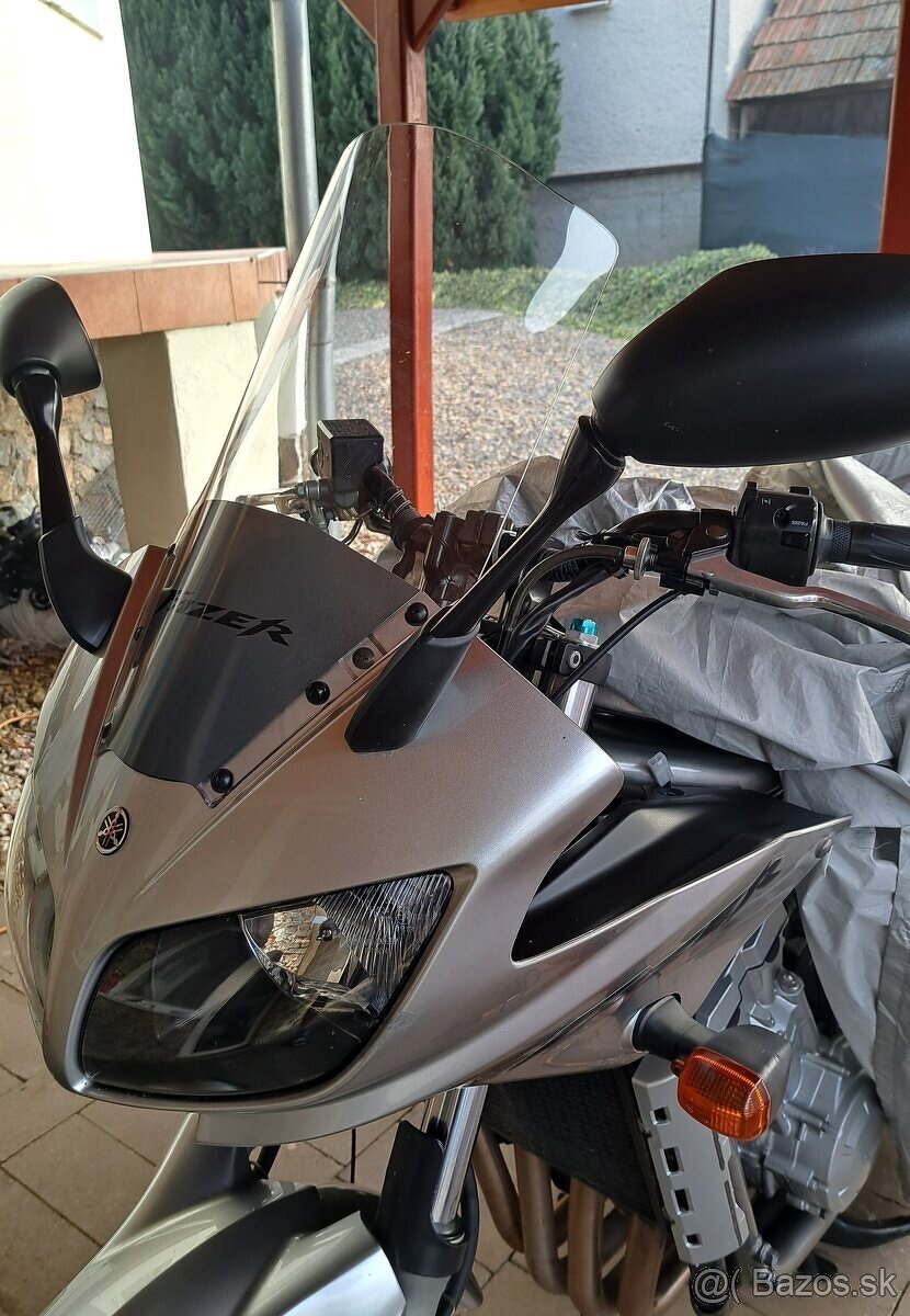 Vyššie plexi na Fazer , Yamaha FZS 1000 - 2