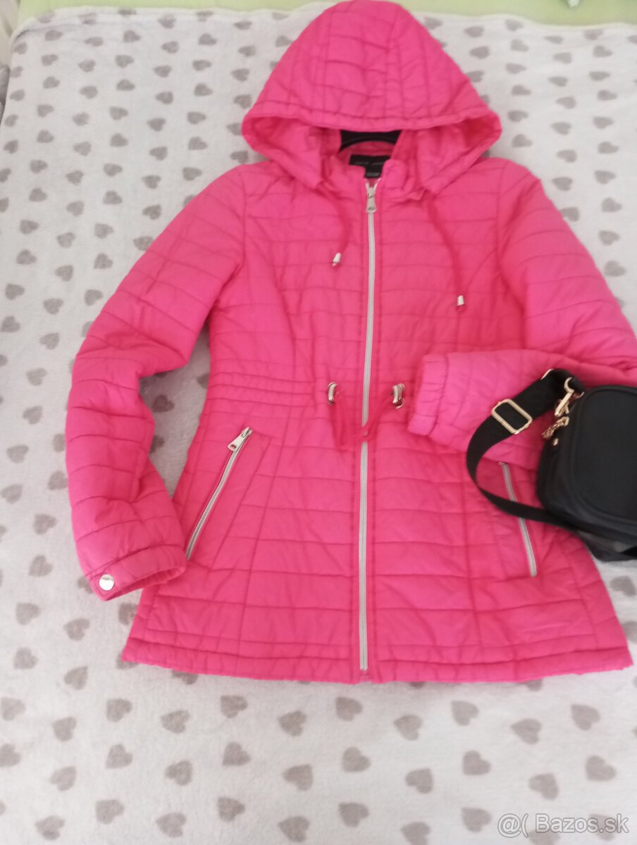 Ružová prechodná bunda S - 2