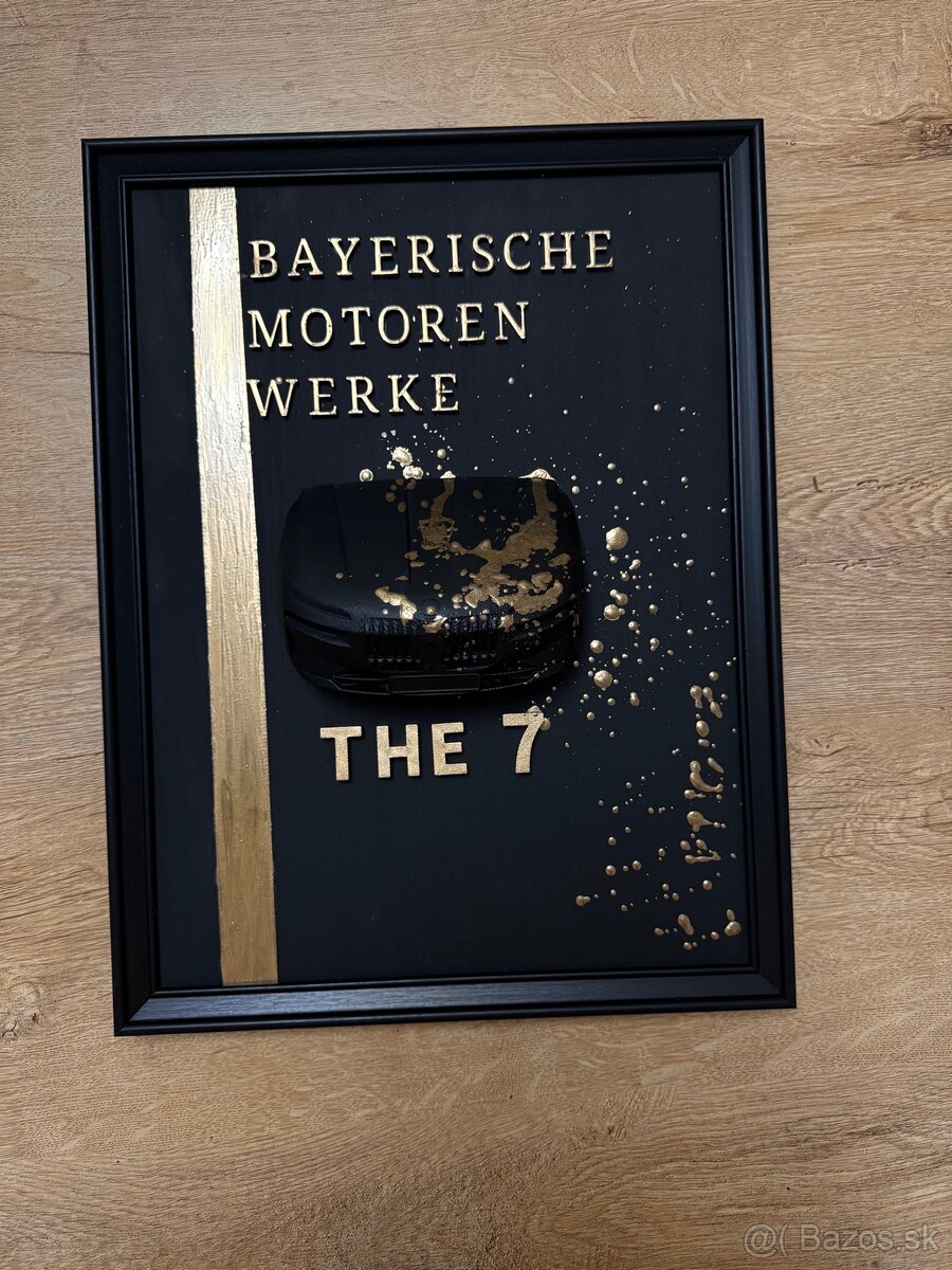 Predám 3D Obraz BMW 7 ART - 2