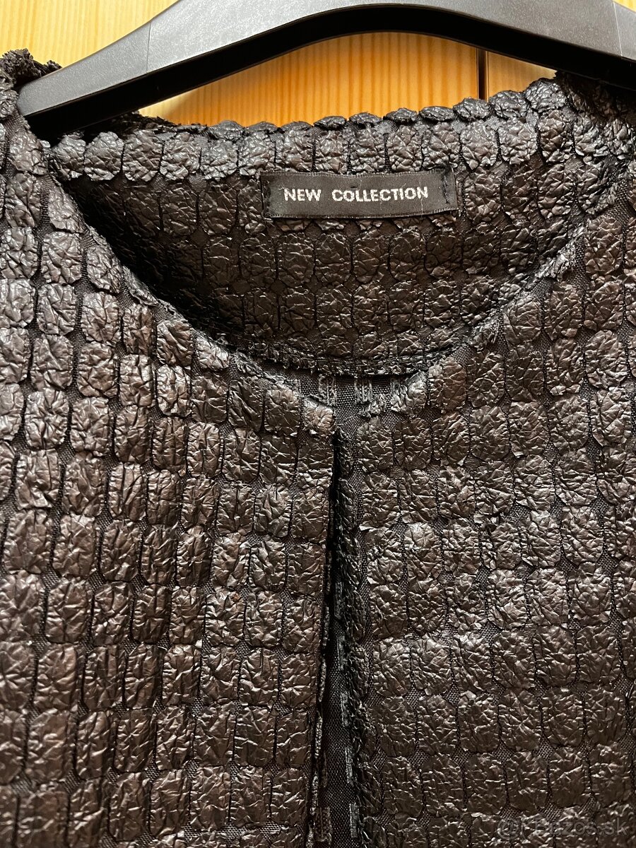 Dámske krátke sako čierne - 2