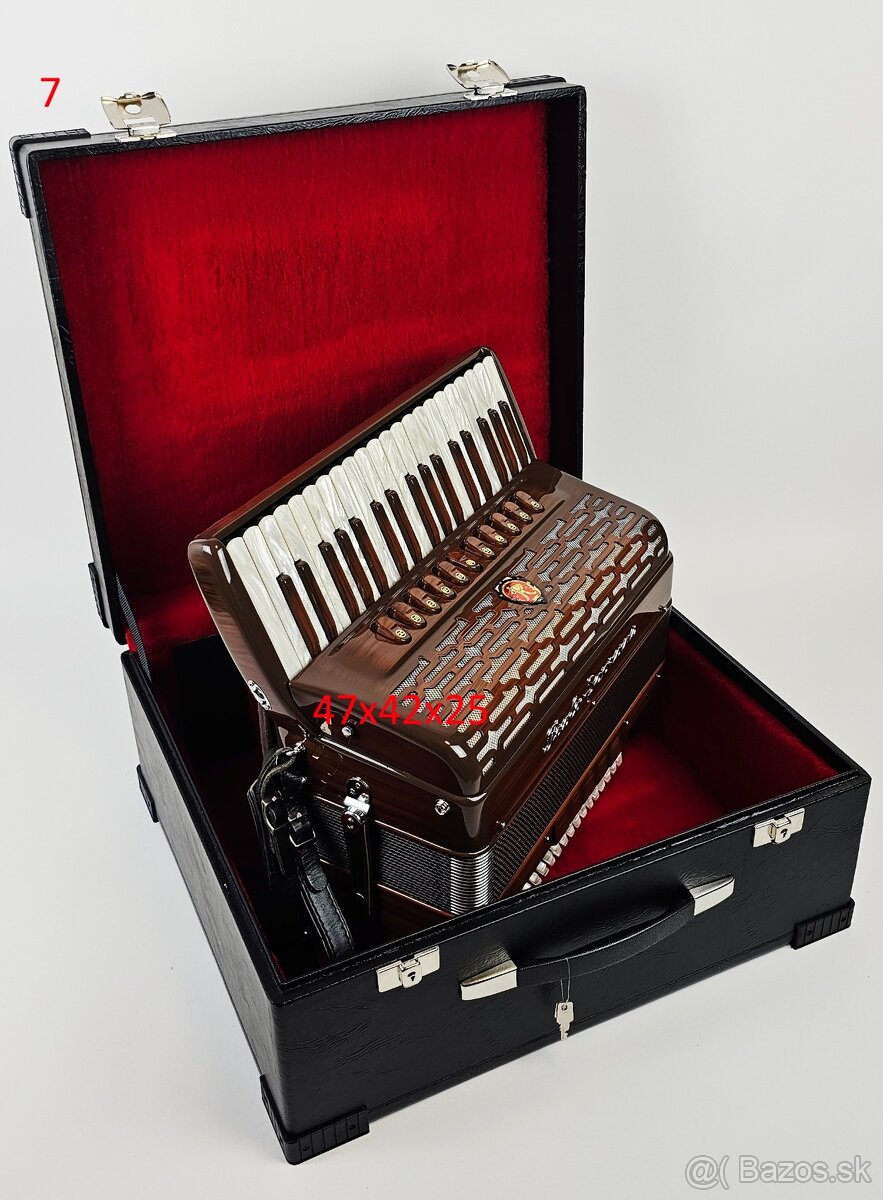 Nové kufre na akordeon heligonka Odolne, vysoka kvalita - 2