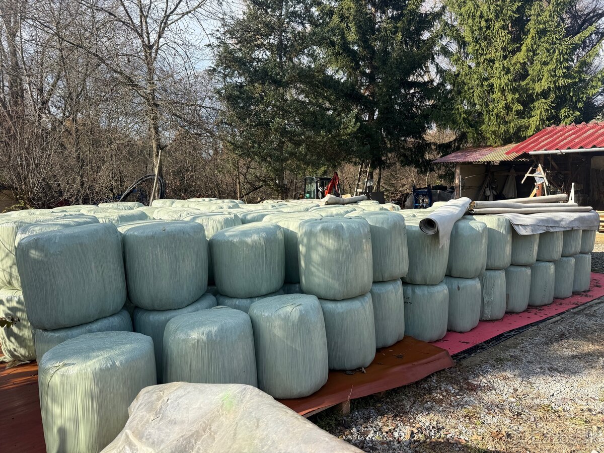 Senáž malé balíky - 2