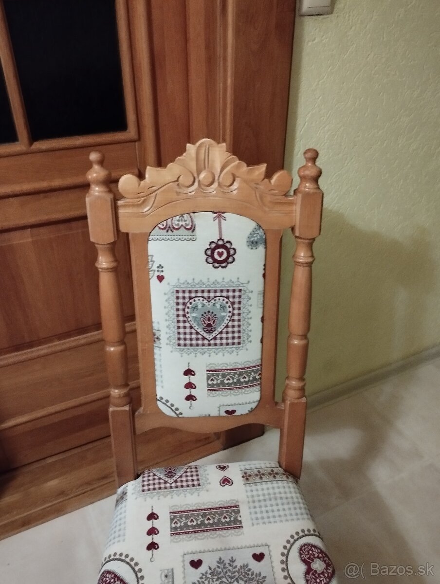 Predám drevené stoličky - 2