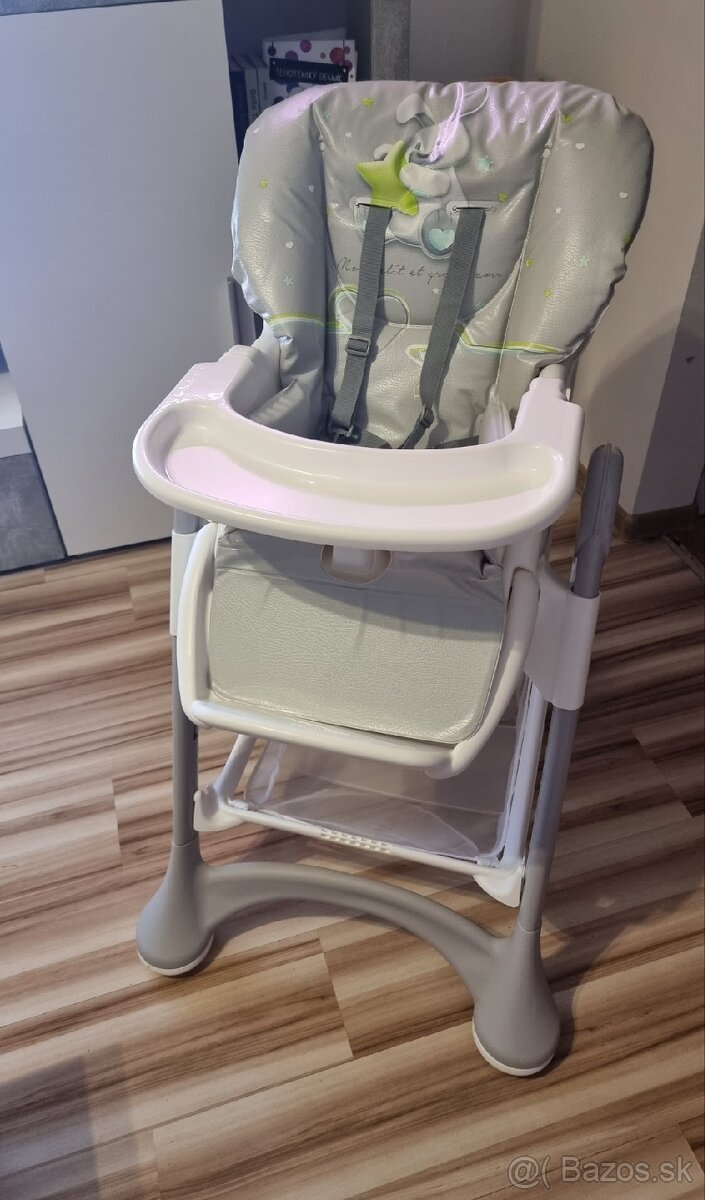 Detská jedálenská stolička polohovateľná - 2