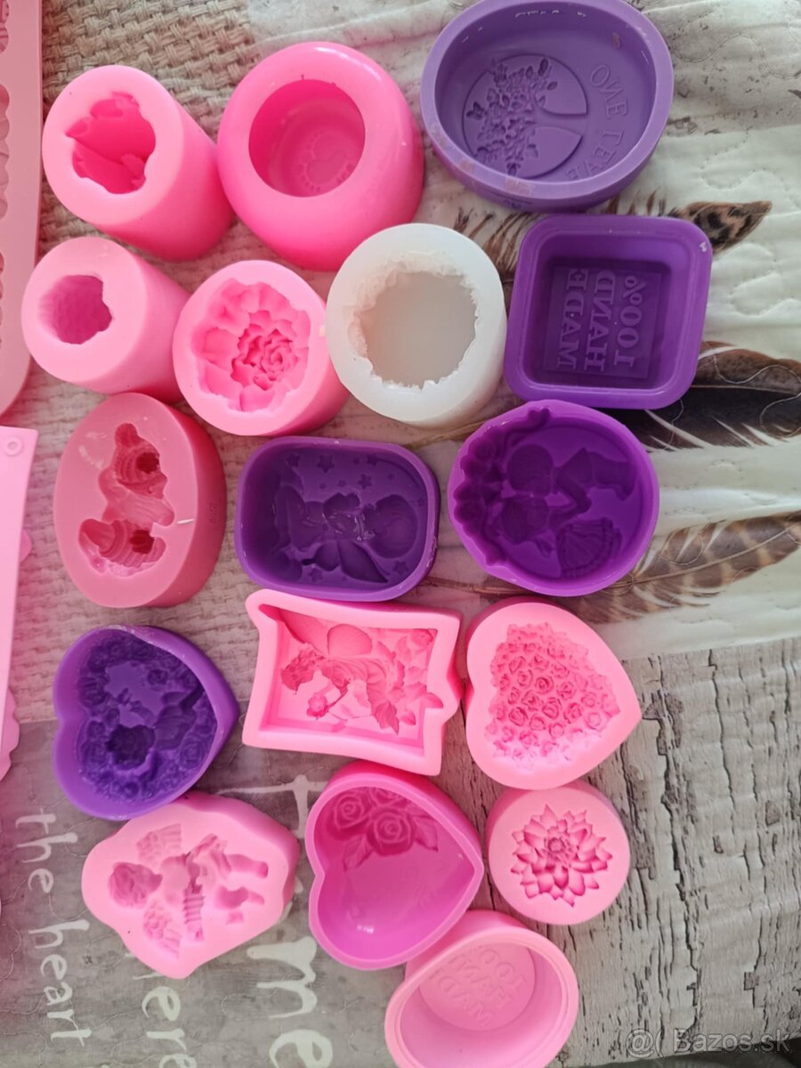 Formy na výrobu mydielok + vône - 2