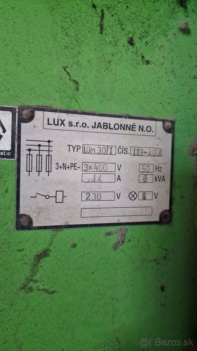 Lis na papier jednokomorový(poloautomat) - 2