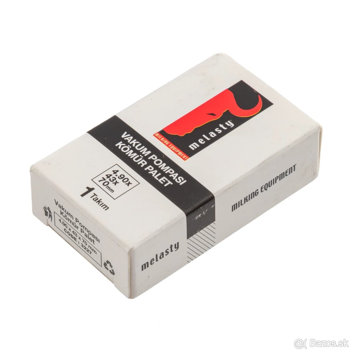 Grafitové lopatky do doj.zar. - 2