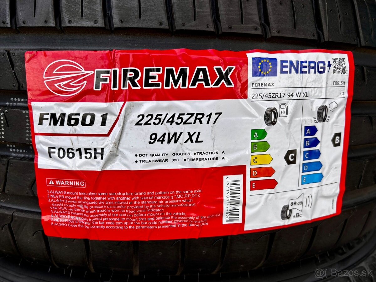 Letné 225/45 R17 - 2