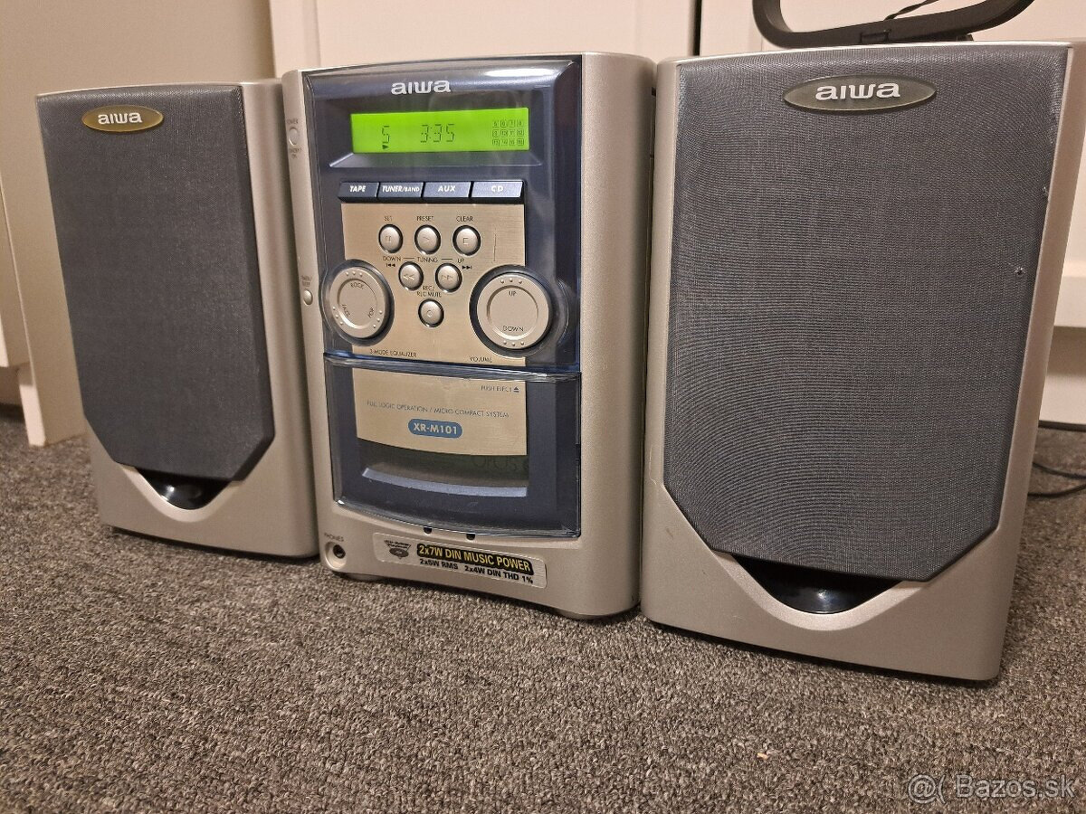 MICRO HI-FI systém AIWA model: XR-M101 - 2