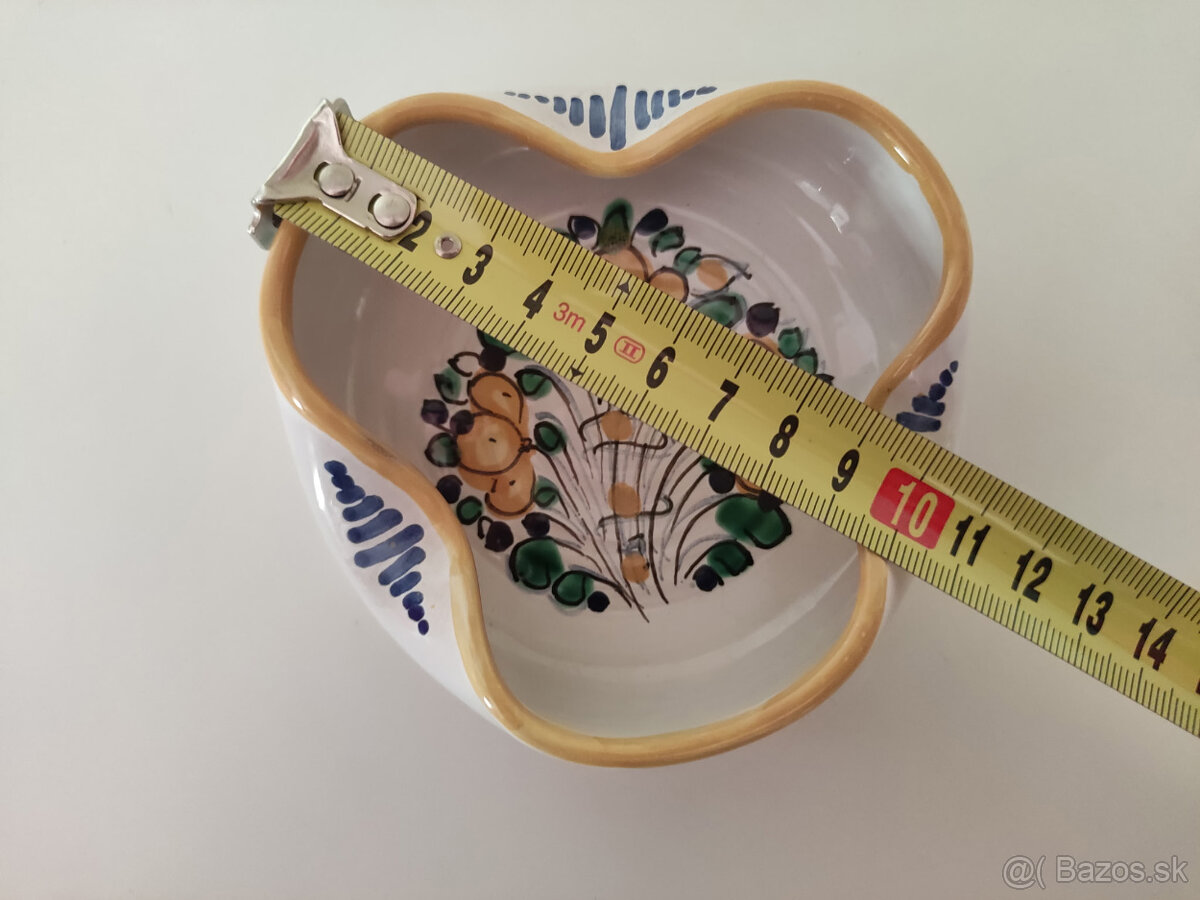 Modranská keramika popolník 11 cm - 2