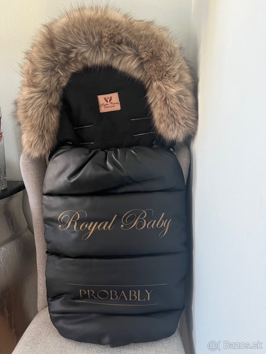 Luxusný zimný fusak Royal Baby - 2