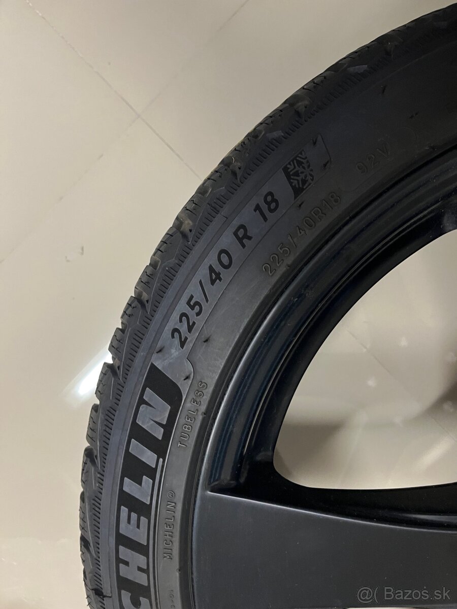 Michelin Pilot Alpin 5, 225/40/R18 na elektronoch Dezent - 2