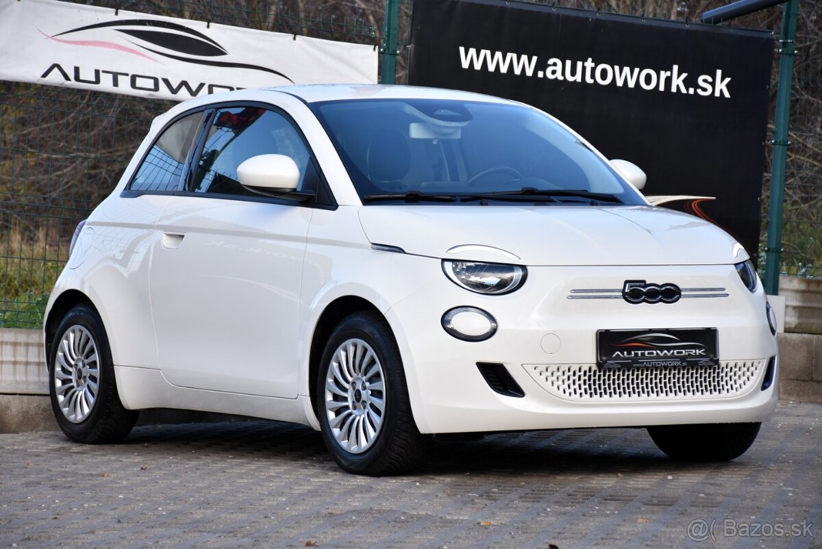 Fiat 500e Elektro 23,8_kWh SOH_94,8_% 15_000_KM 12/2021 - 2