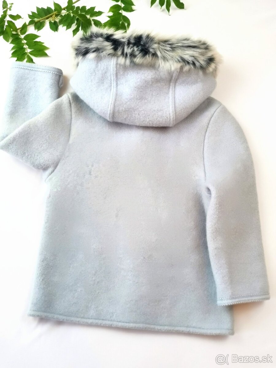 Giesswein-vlnenný kabátik veľkosť 110 - 2