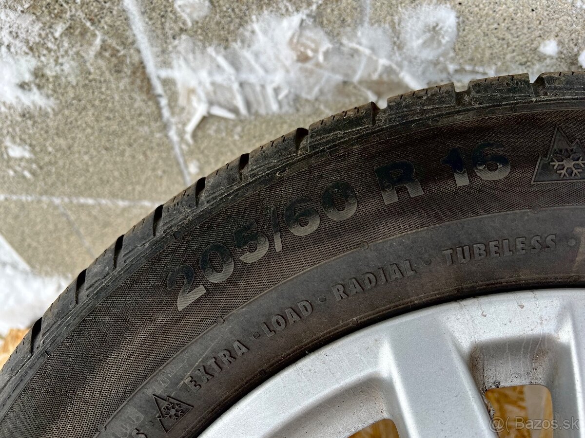 Originálna zimná sada Hliníkové disky BMW R16 205/60 - 2