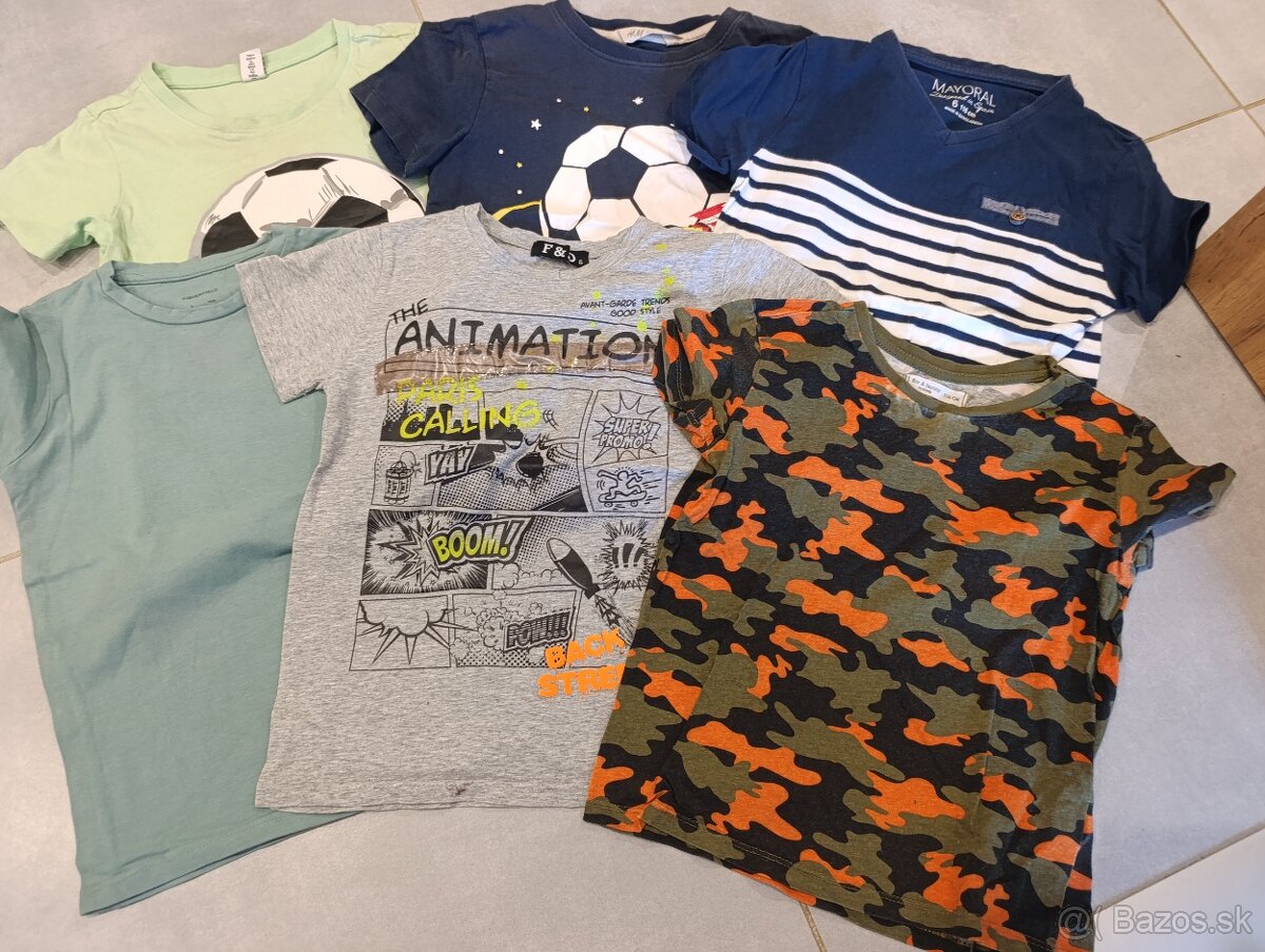 Tričká 9ks - 2