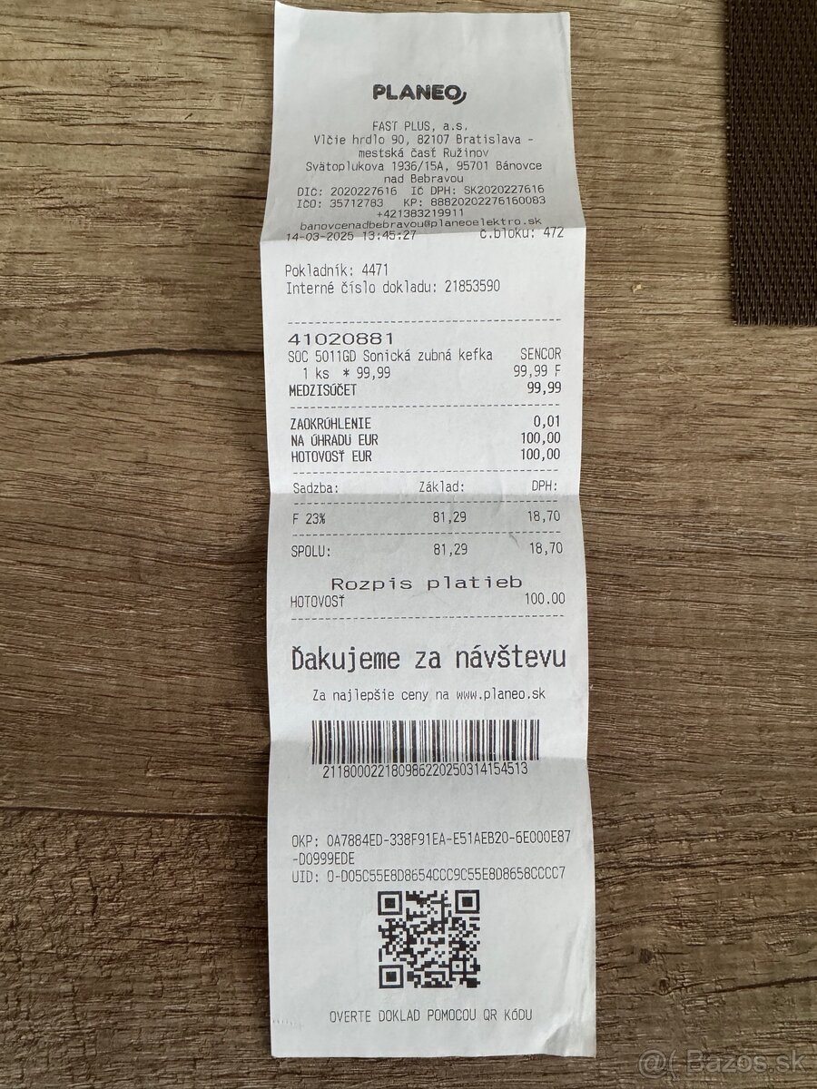 Sonická zubná kefka - 2