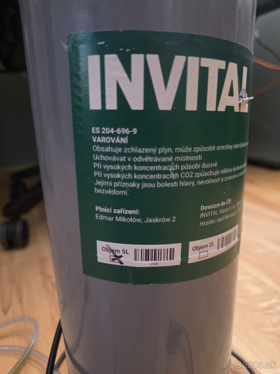 Invital CO₂ bomba 5L - 2