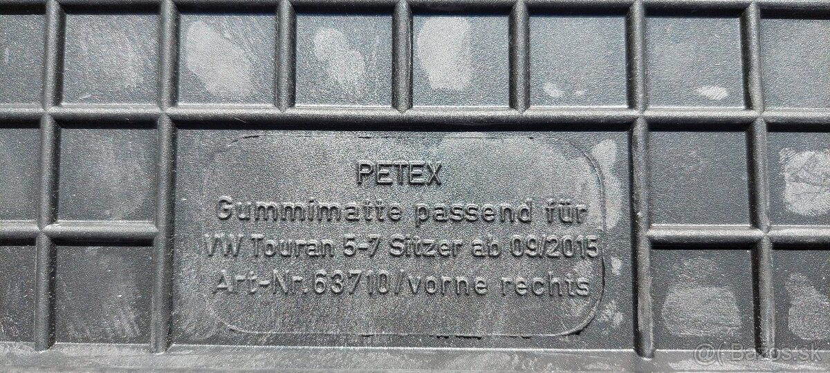 Predám nové rohože VW Touran - 2