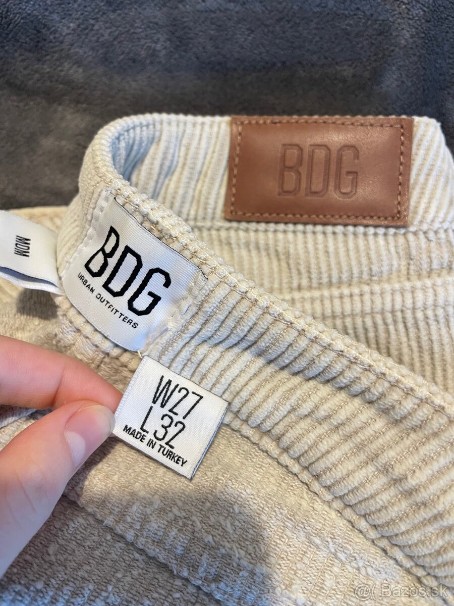 Dámske nohavice manchestrove - 2