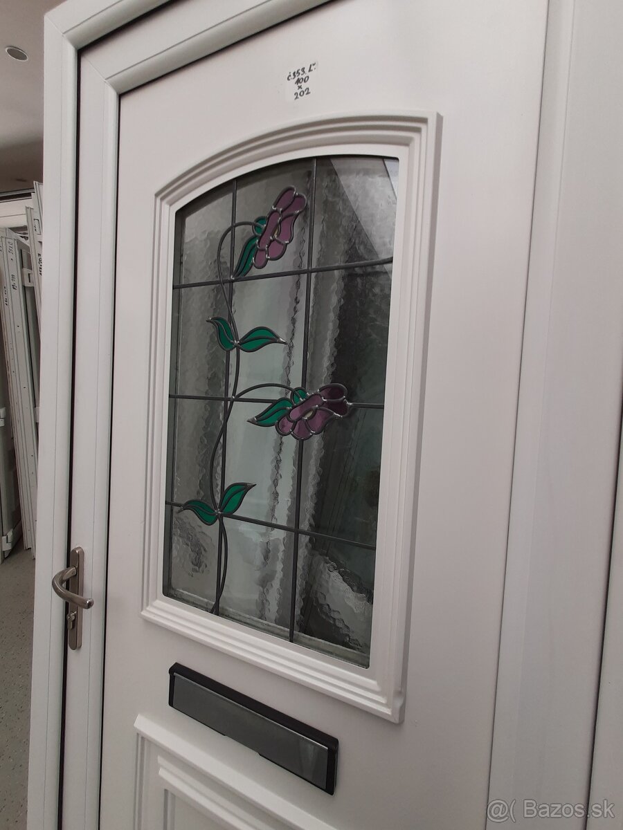 Plastové dvere Č. 353. Ľ - 2