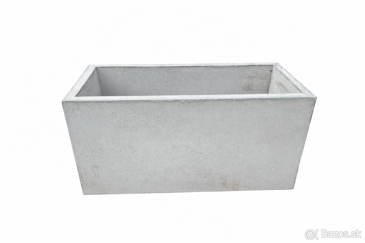 Betonovy kvetináč - 2
