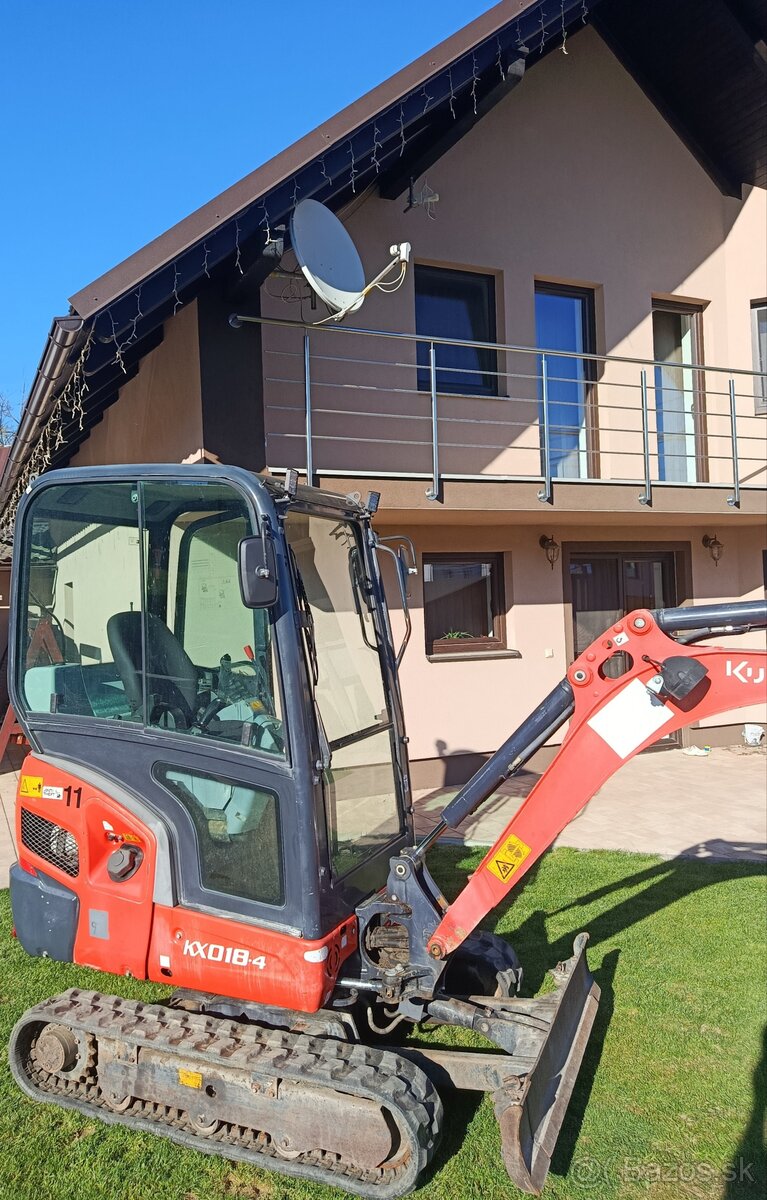 Minibager Kubota - 2