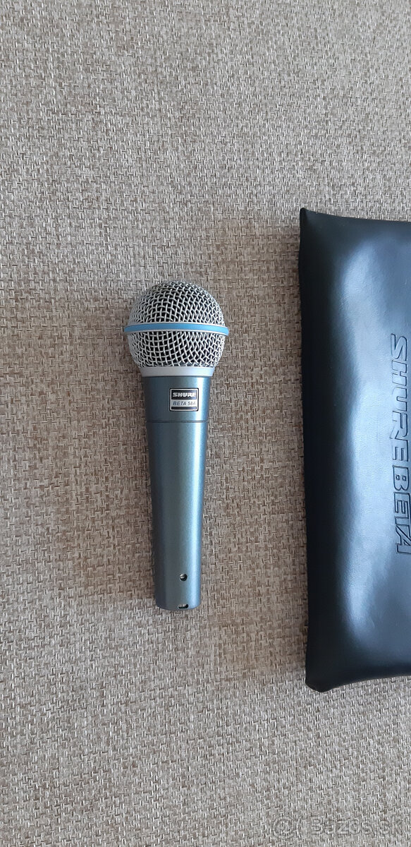 Predám mikrofón Shure Beta 58A - 2
