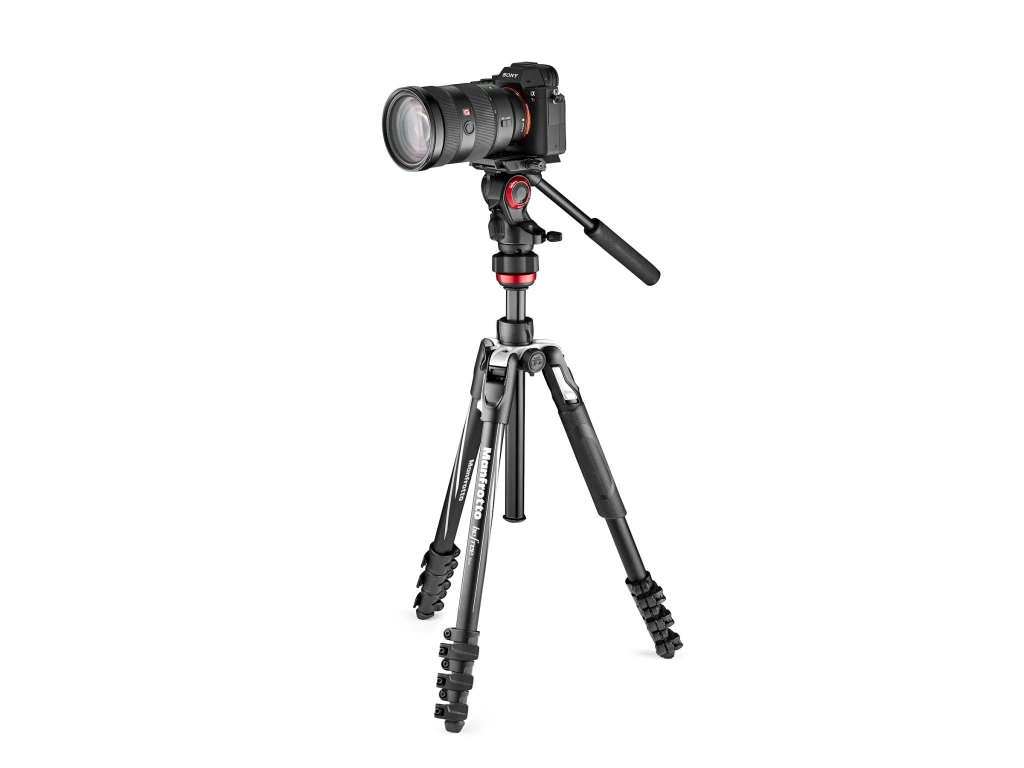 Manfrotto Befree Live hliníkový statív s video hlavou - 2