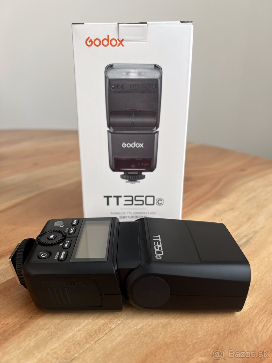 Godox TT350C – výborný stav, Canon - 2