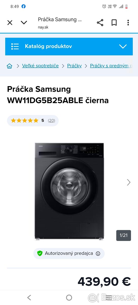 Práčka Samsung - 2