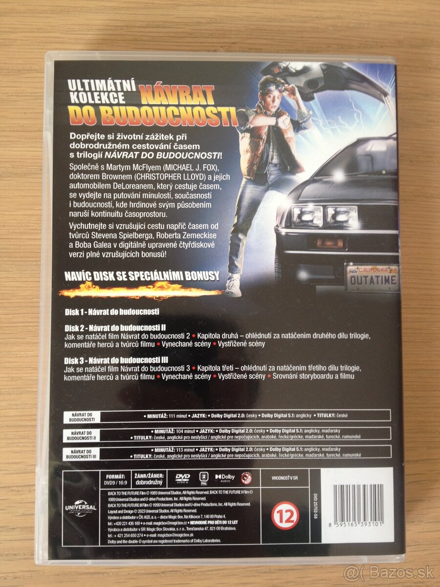 Návrat do budúcnosti DVD - 2