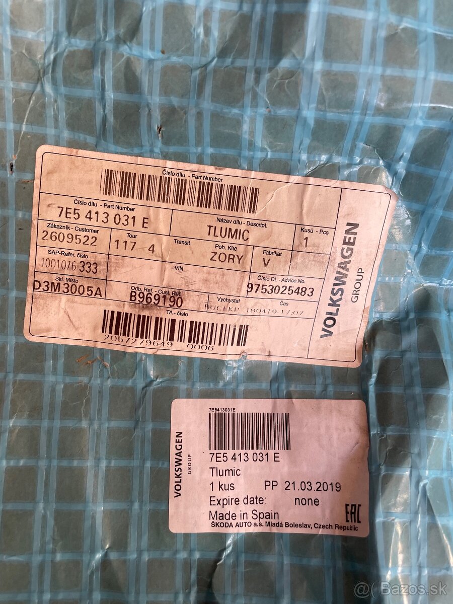 Tlmič na T6 Multivan / Caravelle / Transporter - 2