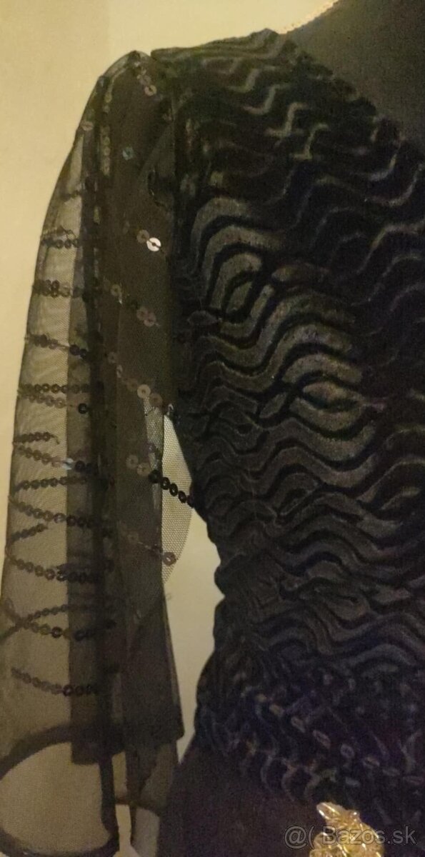 čierne šay zamatove - 2