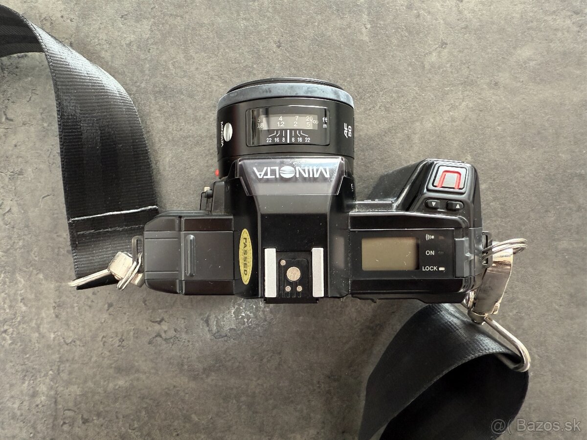 Predám Minolta Dynax 5000AF + Minolta AF 50mm f/1.7 - 2