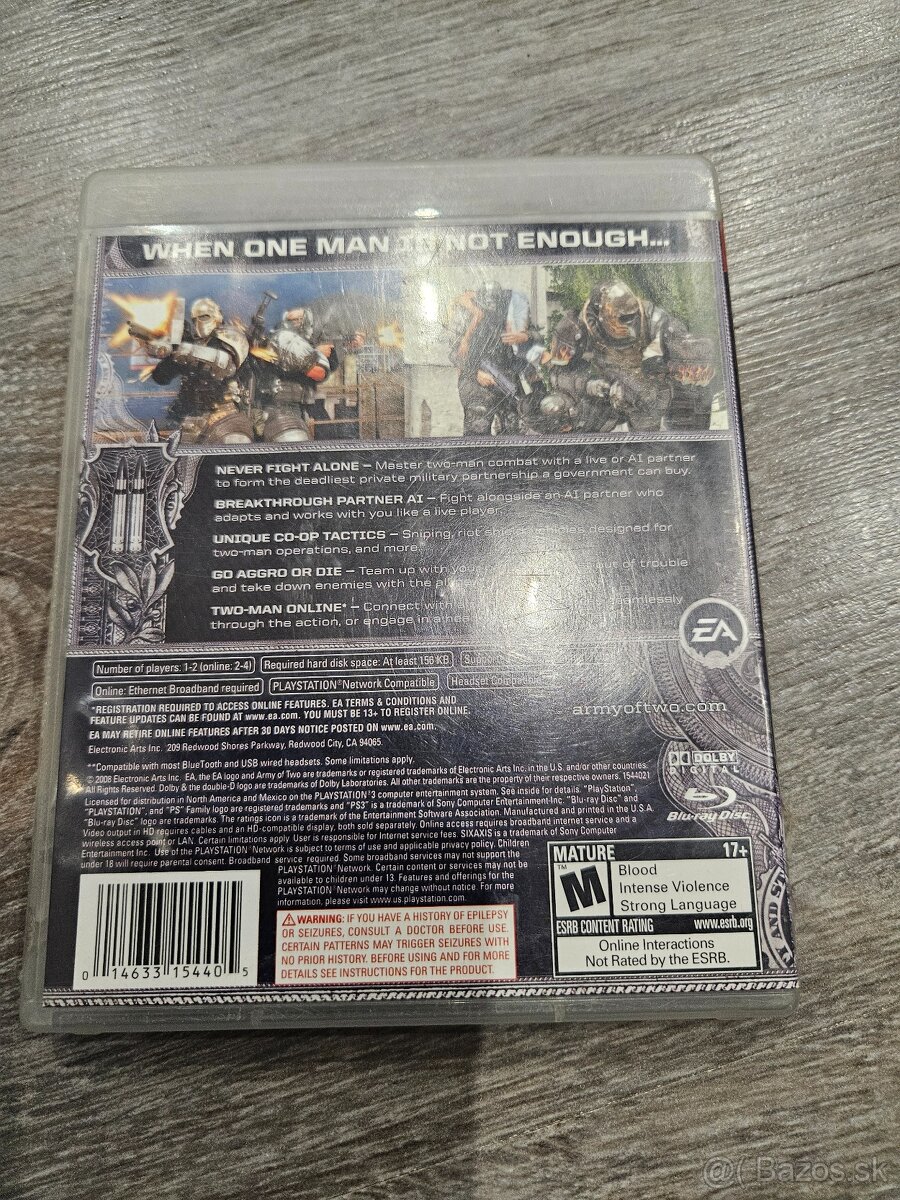 Army of Two PS3 10e - 2