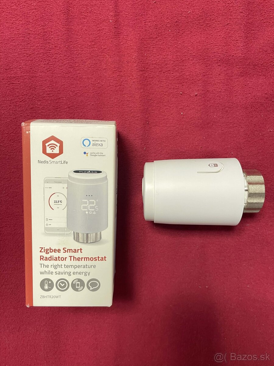 Bezdrôtová termohlavica Nedis SmartLife (ZBHTR20WT) - 2