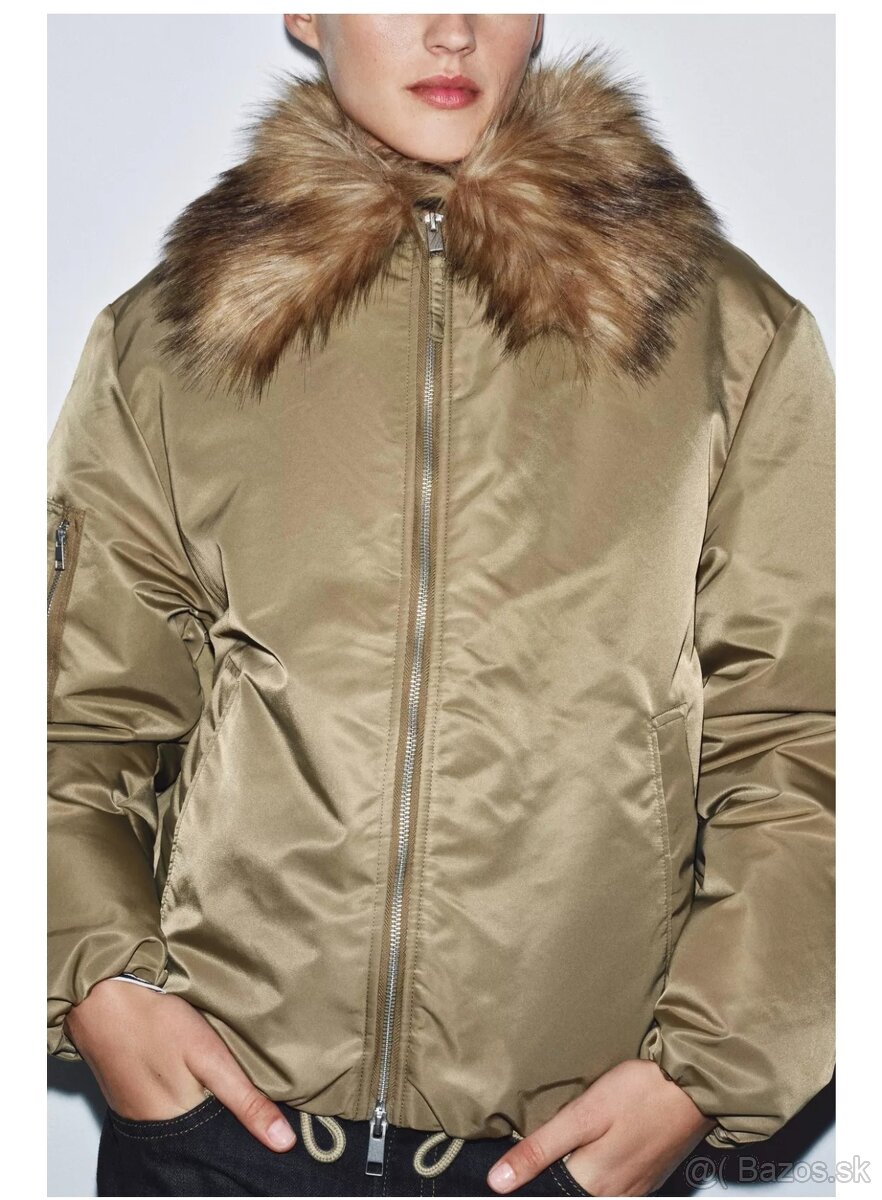 Dámska bomber bunda Zara- nová - 2