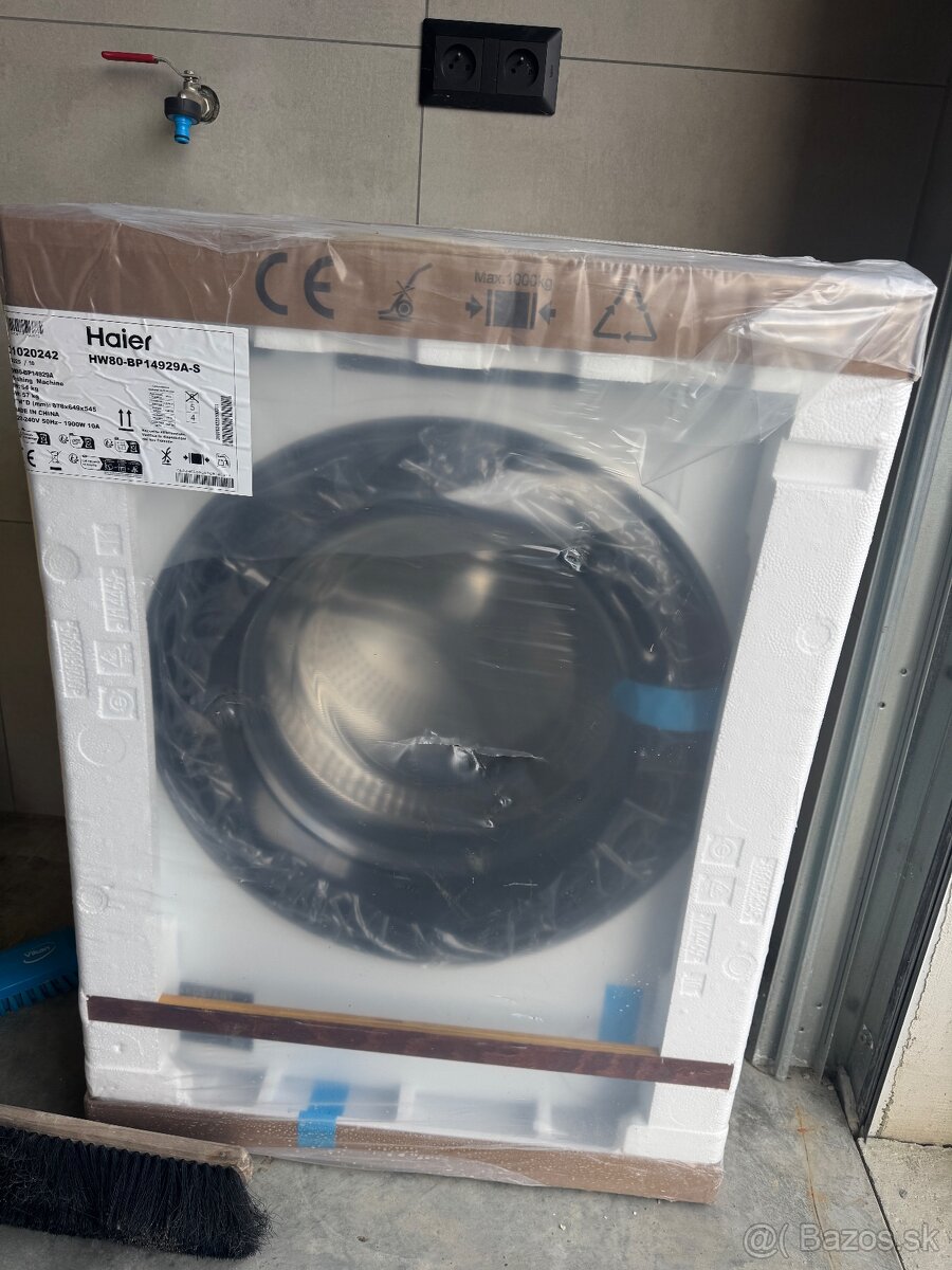 Práčka haier hw80-bp14929a-s - 2