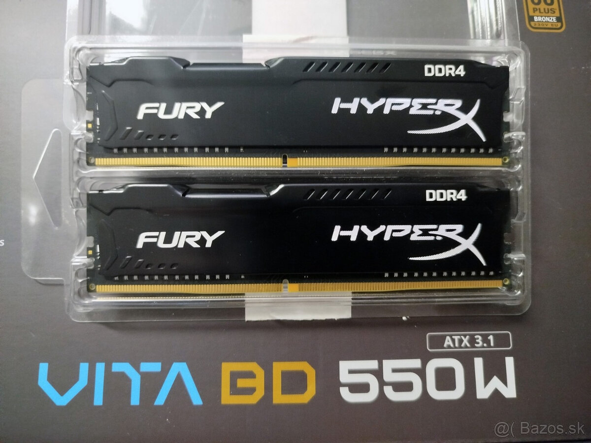 DDR4 8GB /2x 4GB/ 2133Hz Kingston HyperX - 2