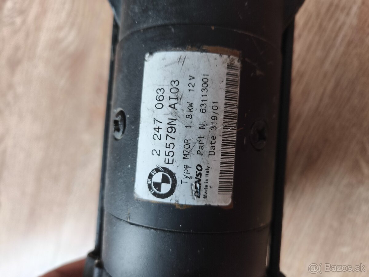 Repasovaný štarter BMW - 2