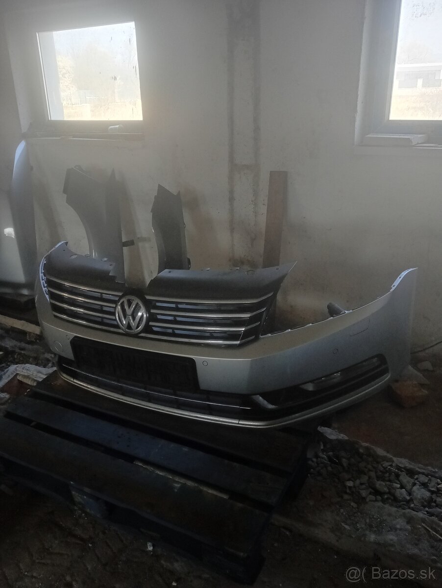 Predný nárazník Volkswagen Passat b7 - 2