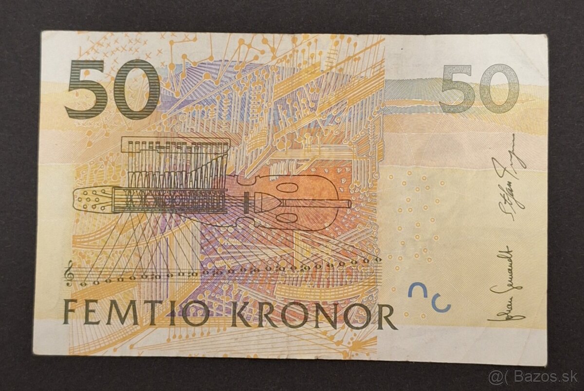 50 KRONOR ŠVÉDSKO 2011 - 2